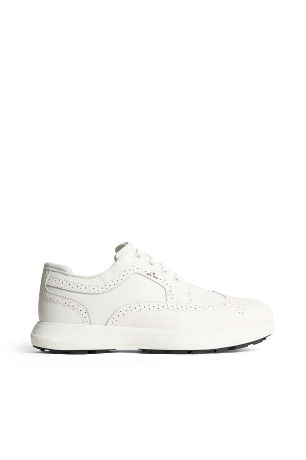 j.lindeberg Fairway Brogue Golf Sneaker W White