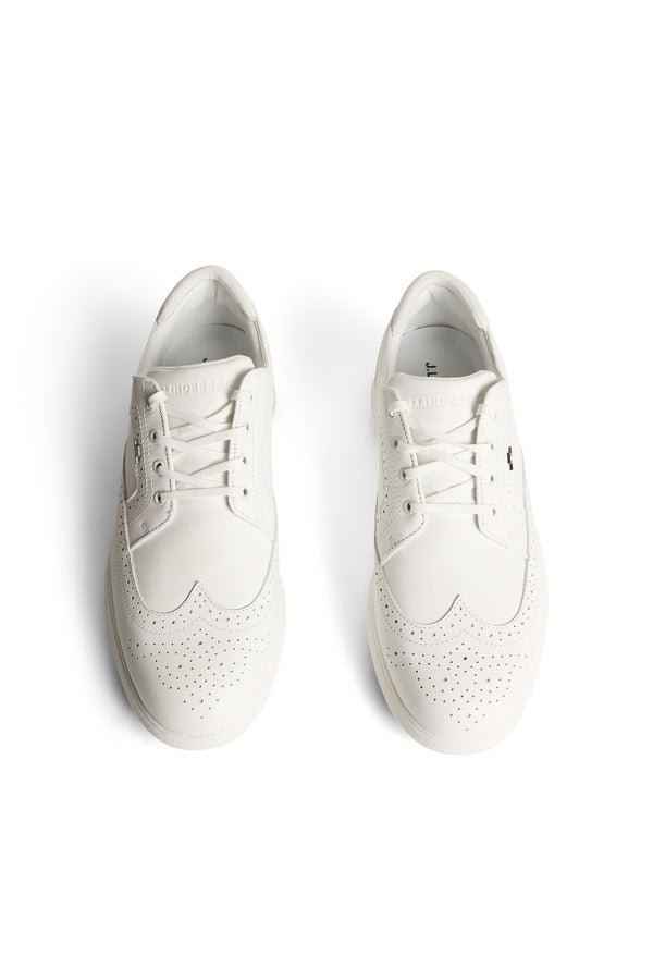 J.lindeberg Fairway Brogue Golf Sneaker White