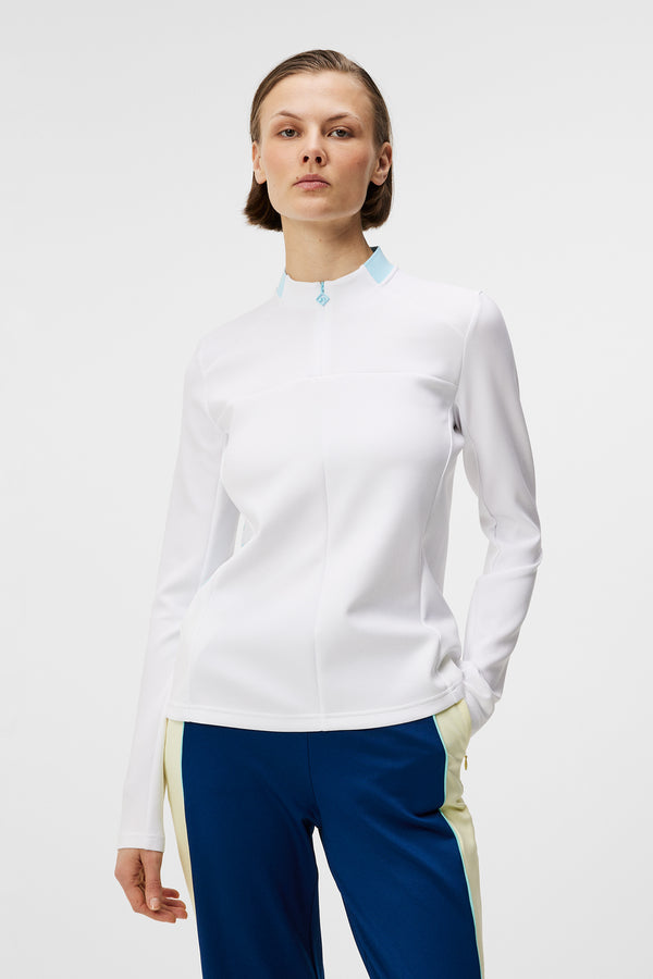 j.lindeberg Faye Mid Layer White