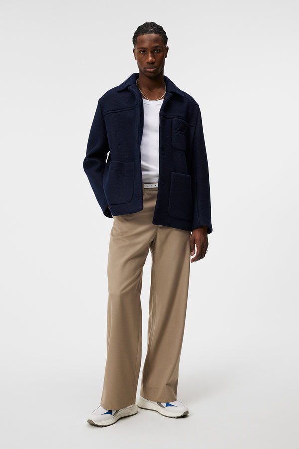 J.lindeberg Ferdi Wool Mix Jacket JL Navy