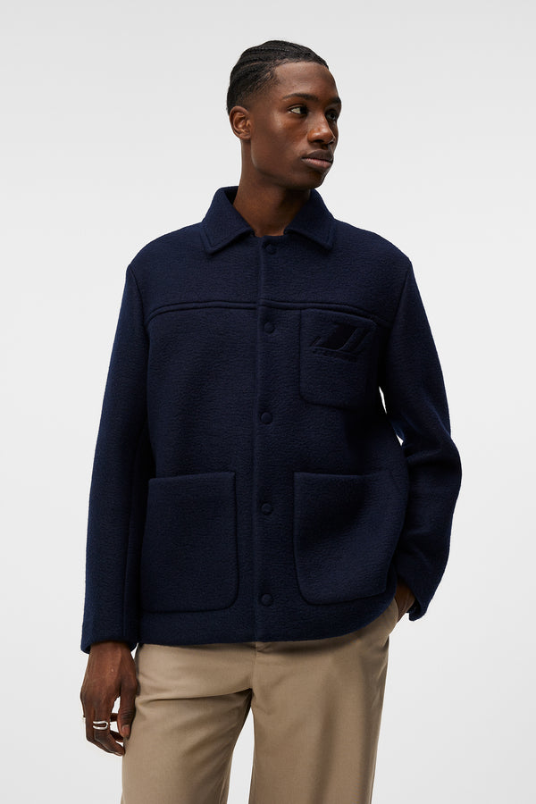 j.lindeberg Ferdi Wool Mix Jacket JL Navy
