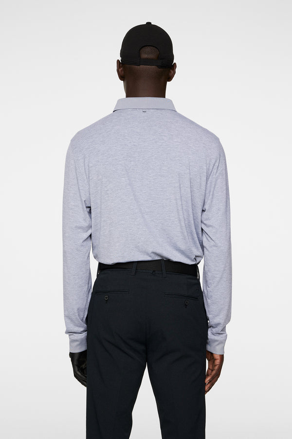 J.lindeberg Florian LS Polo Medium Grey Melange