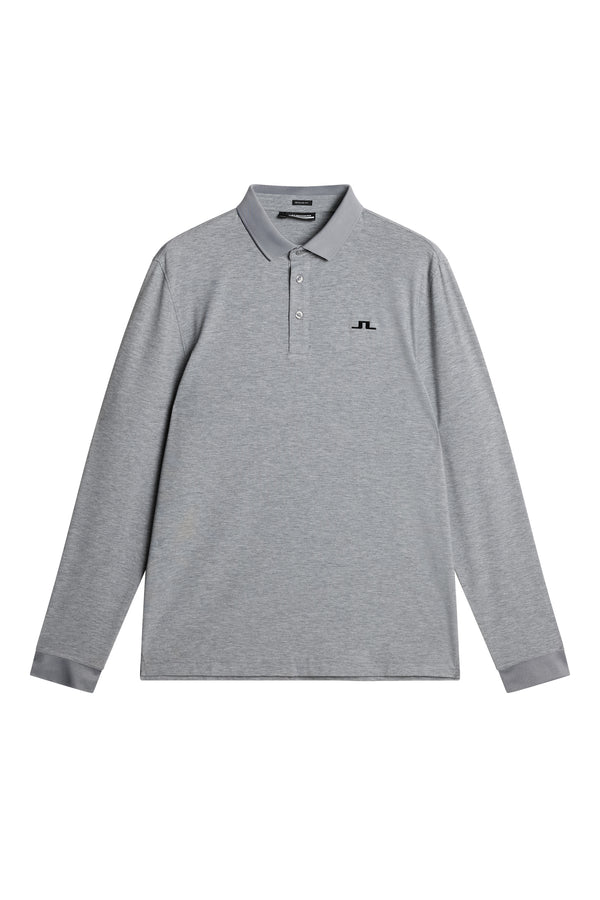 J.lindeberg Florian LS Polo Medium Grey Melange