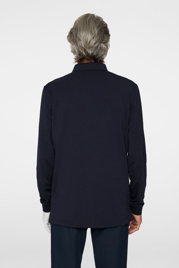 J.lindeberg Florian LS Polo Navy Melange