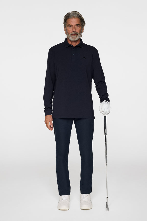 J.lindeberg Florian LS Polo Navy Melange