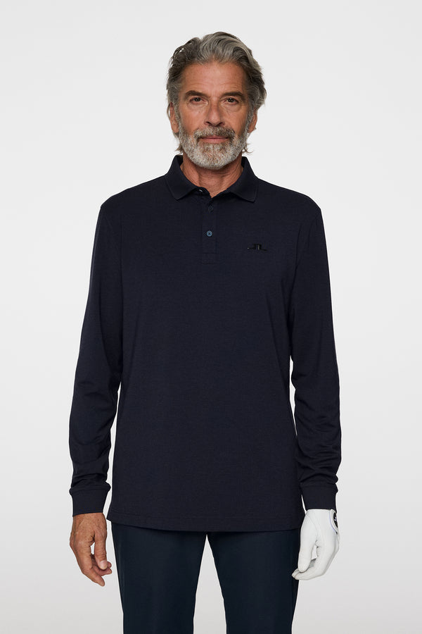 j.lindeberg Florian LS Polo Navy Melange