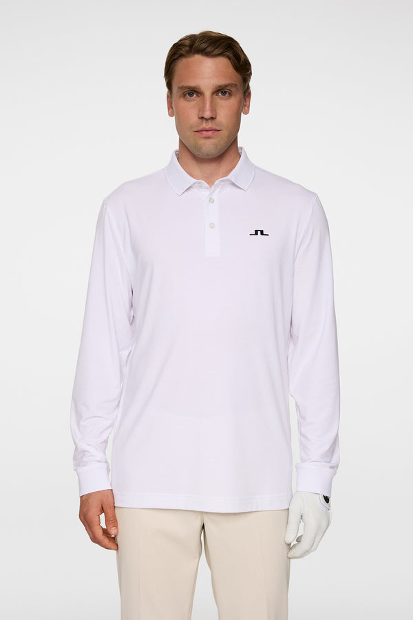 j.lindeberg Florian LS Polo White