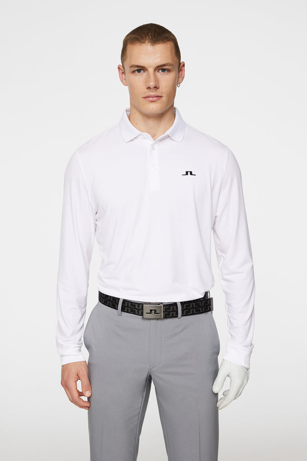 j.lindeberg Florian LS Polo White