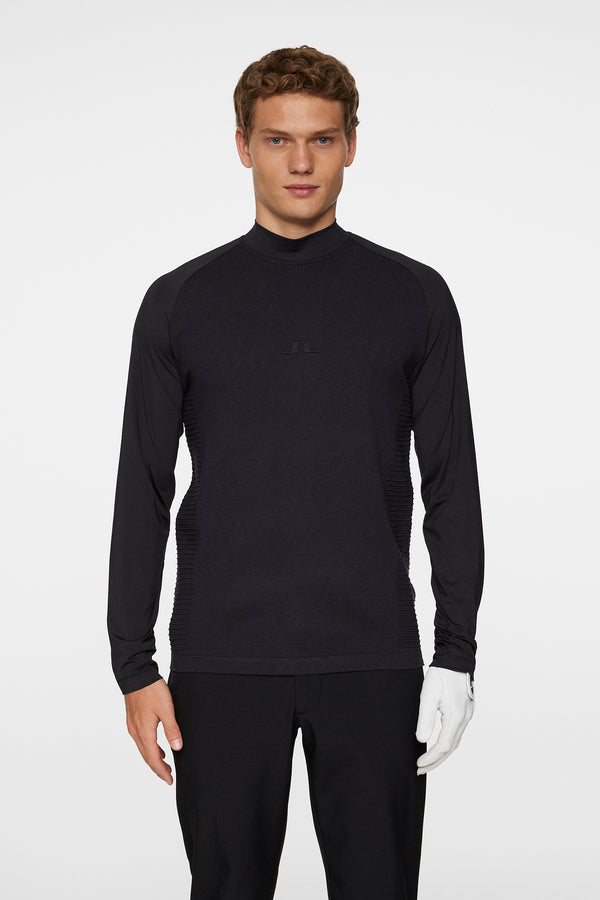 j.lindeberg Gael Hybrid Knit Sweater Black