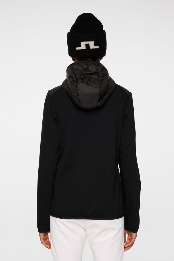 J.lindeberg Gemma Hybrid Hood Black