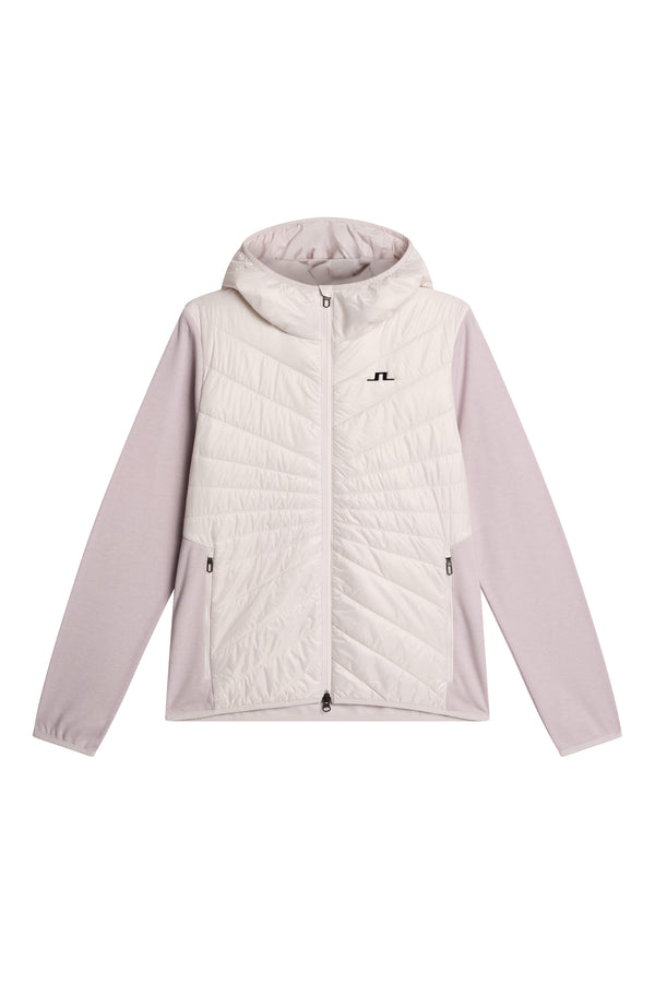 J.lindeberg Gemma Hybrid Hood Grey Lilac