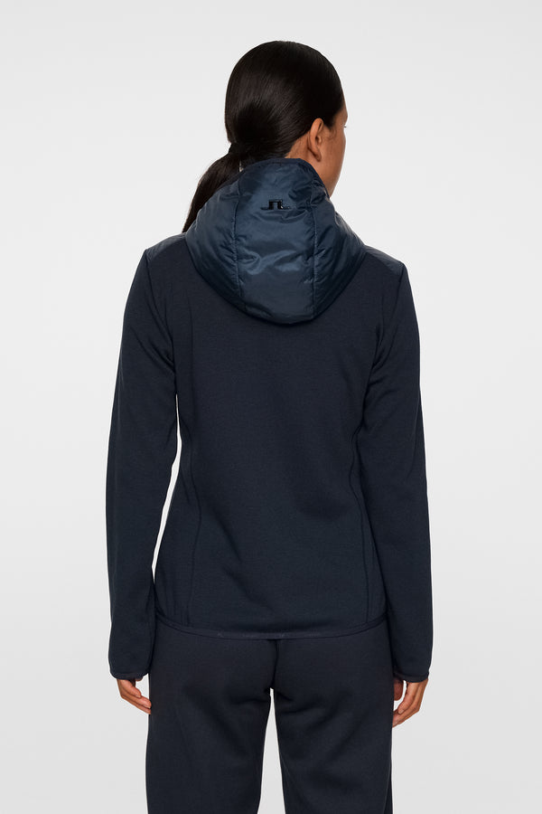 J.lindeberg Gemma Hybrid Hood JL Navy