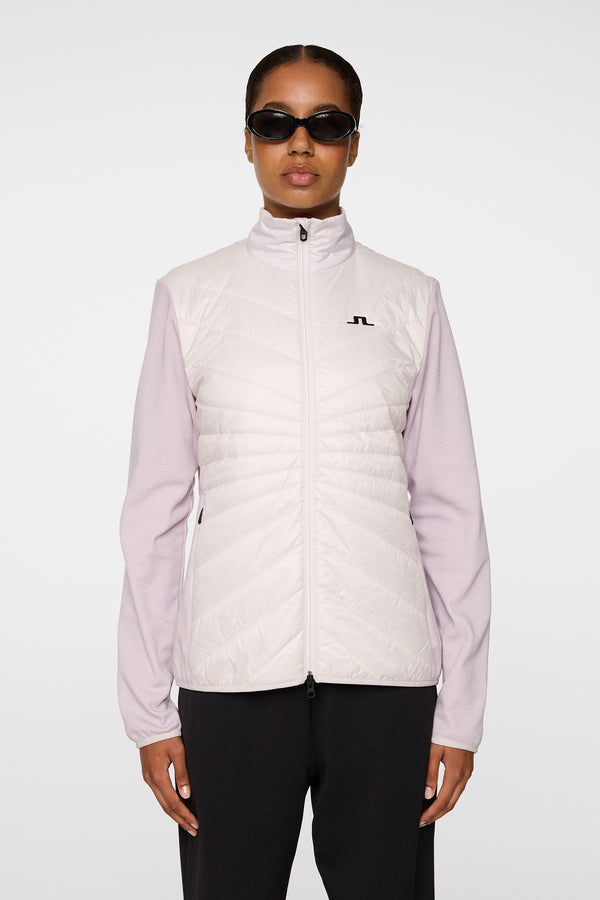 j.lindeberg Gemma Hybrid Jacket Grey Lilac