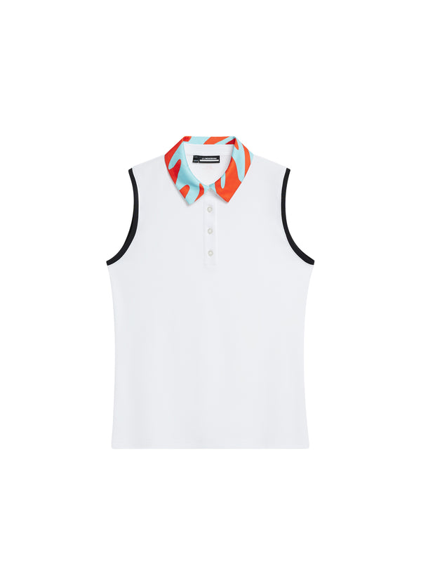 J.lindeberg Gigi Sleeveless Top White