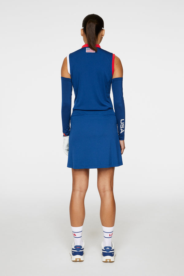 J.lindeberg Gisele Skirt Estate Blue