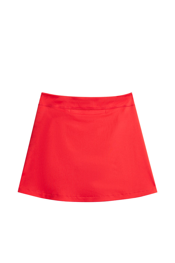 J.lindeberg Gisele Skirt Flame Scarlet