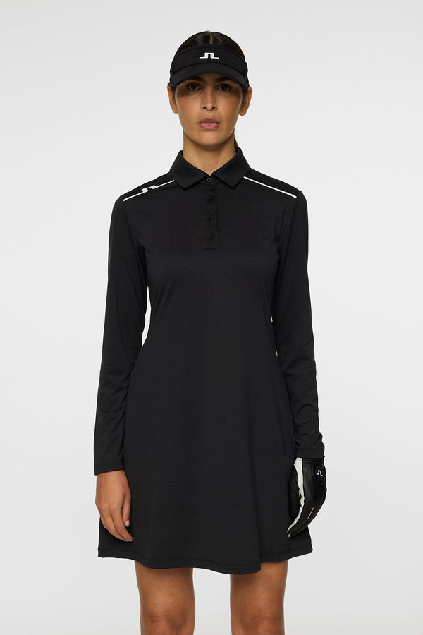 j.lindeberg Gizelle LS Dress Black