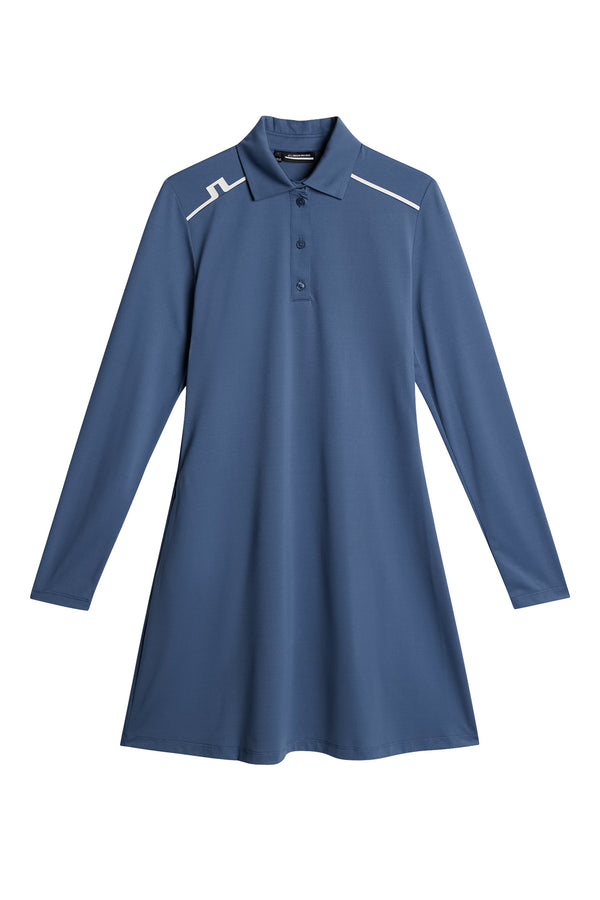 J.lindeberg Gizelle LS Dress Vintage Indigo