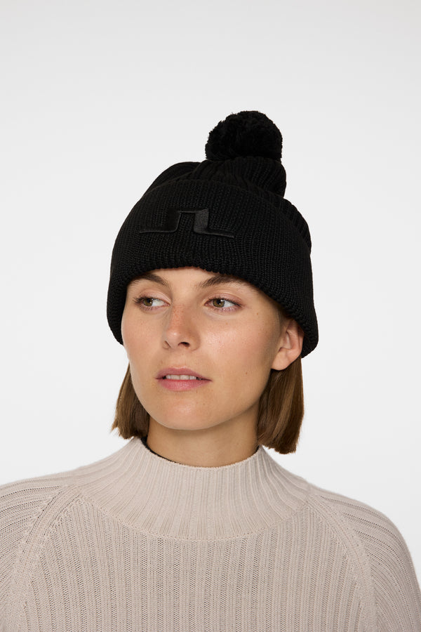 j.lindeberg Grace Beanie Black