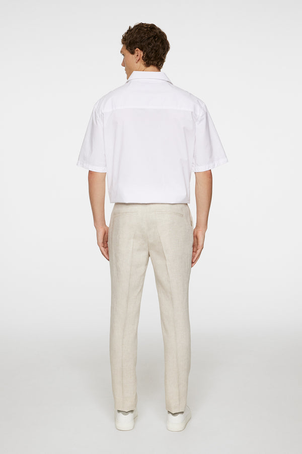 J.lindeberg Grant Super Linen Pants Moonbeam