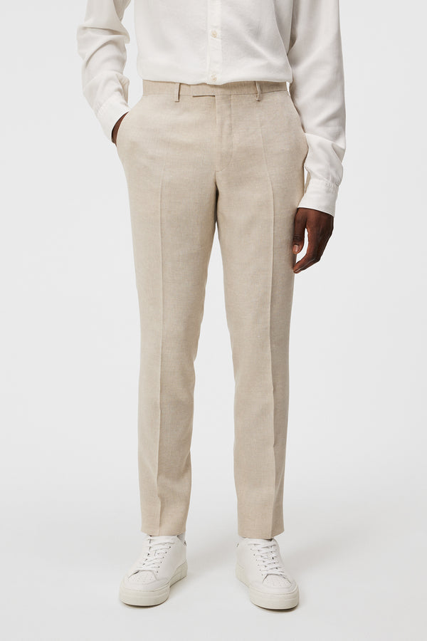 j.lindeberg Grant Super Linen Pants Moonbeam