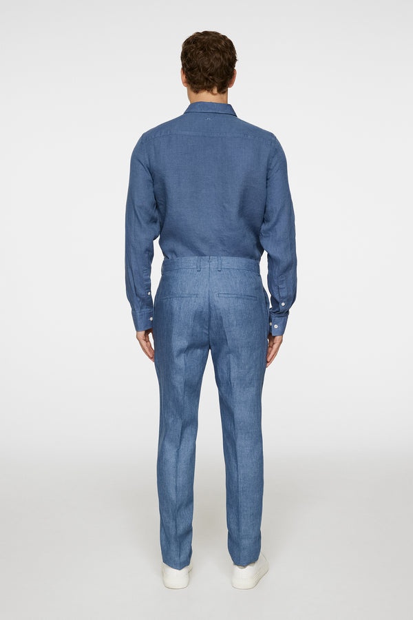 J.lindeberg Grant Super Linen Pants Rain Washed