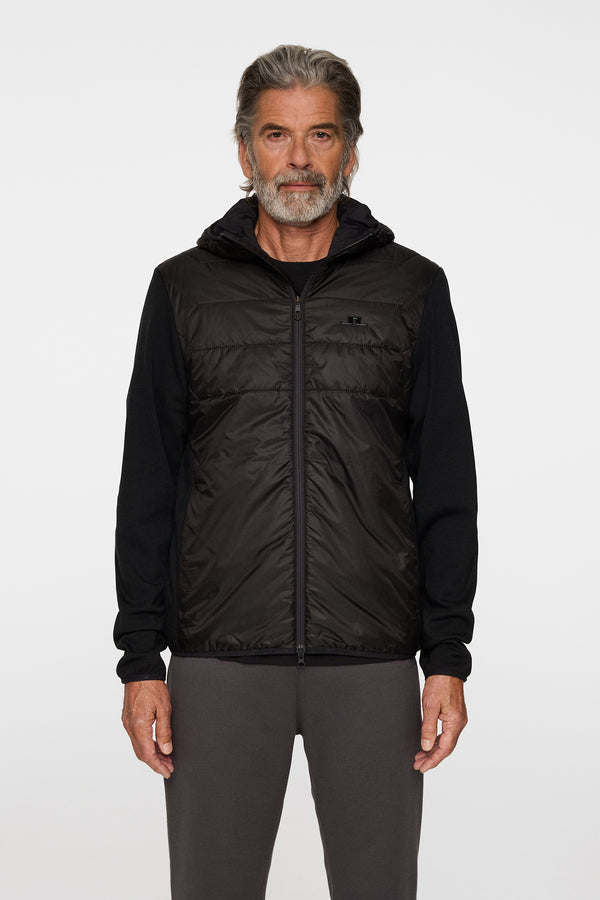 j.lindeberg Gregory Hybrid Hood Black