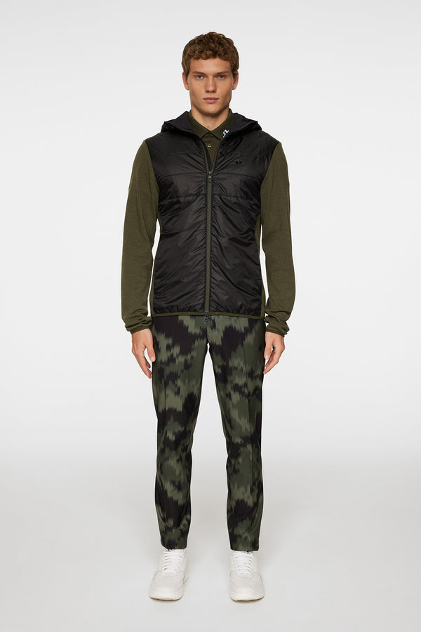 J.lindeberg Gregory Hybrid Hood Forest Green