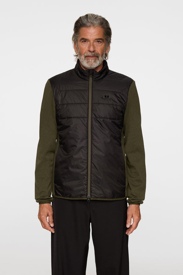 j.lindeberg Gregory Hybrid Jacket Forest Green
