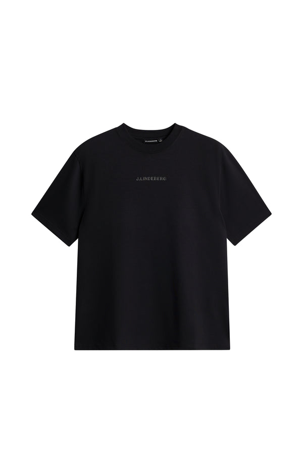 J.lindeberg Hale Heavy Logo T Shirt Black