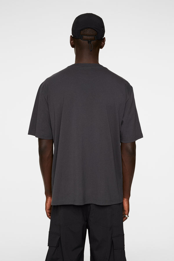 J.lindeberg Hale Logo T Shirt Washed Black