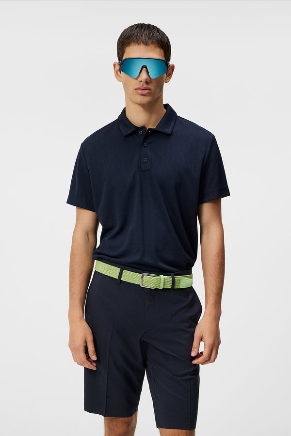 j.lindeberg Halto Regular Fit Polo Geo JL Navy