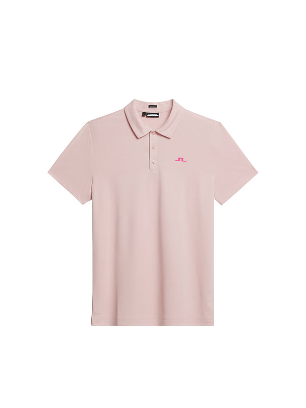 J.lindeberg Halto Regular Fit Polo Geo Powder Pink