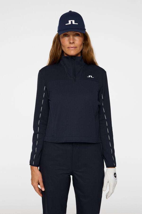 j.lindeberg Harmony Zip Mid Layer JL Navy