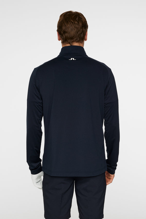 J.lindeberg Harry Quarter Zip Mid Layer JL Navy