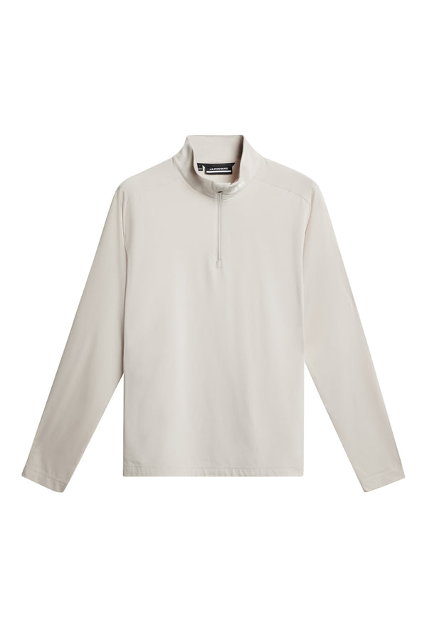 J.lindeberg Harry Quarter Zip Mid Layer Moonbeam