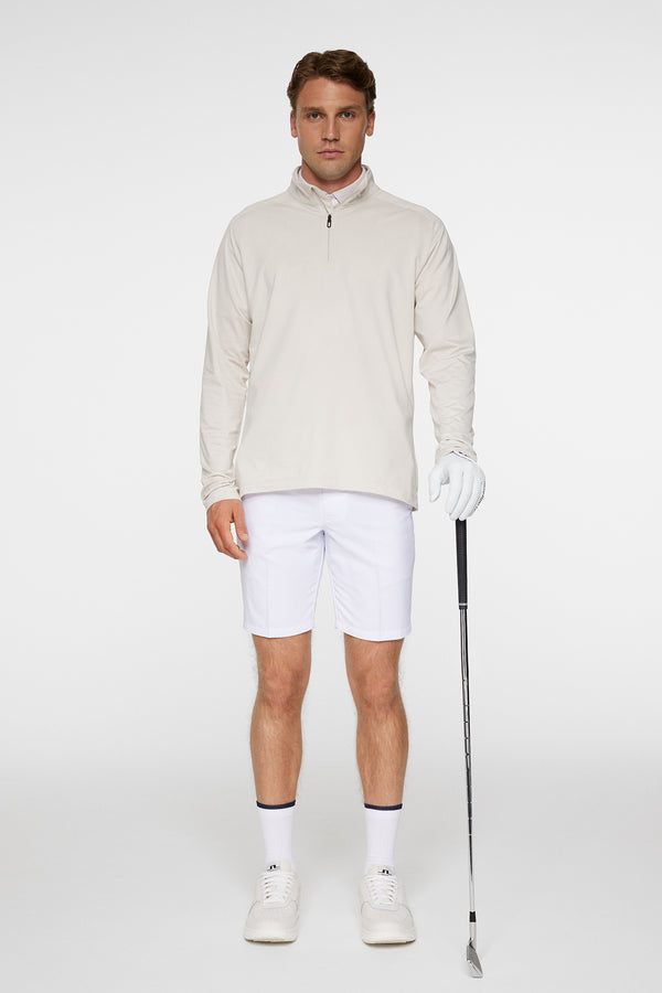 J.lindeberg Harry Quarter Zip Mid Layer Moonbeam