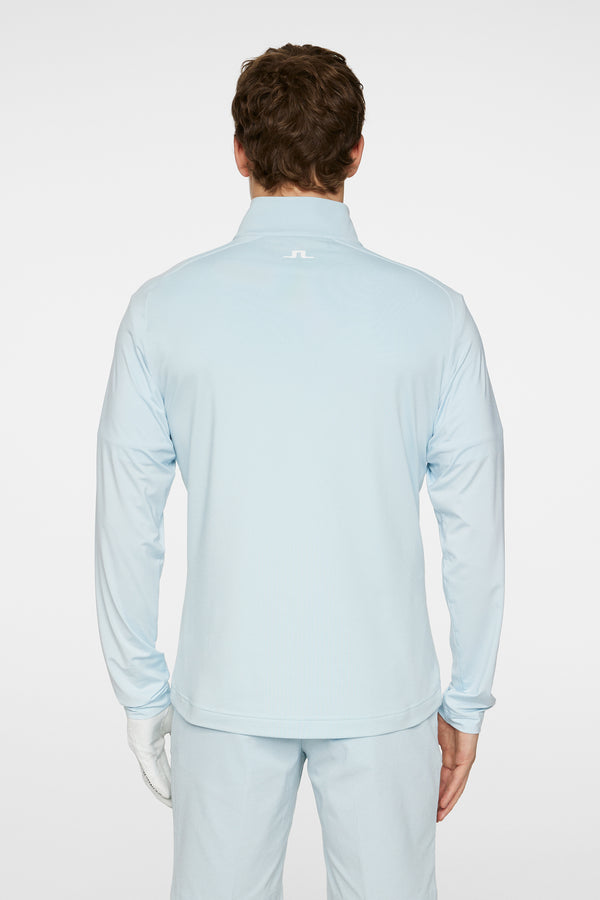 J.lindeberg Harry Quarter Zip Mid Layer Winter Sky