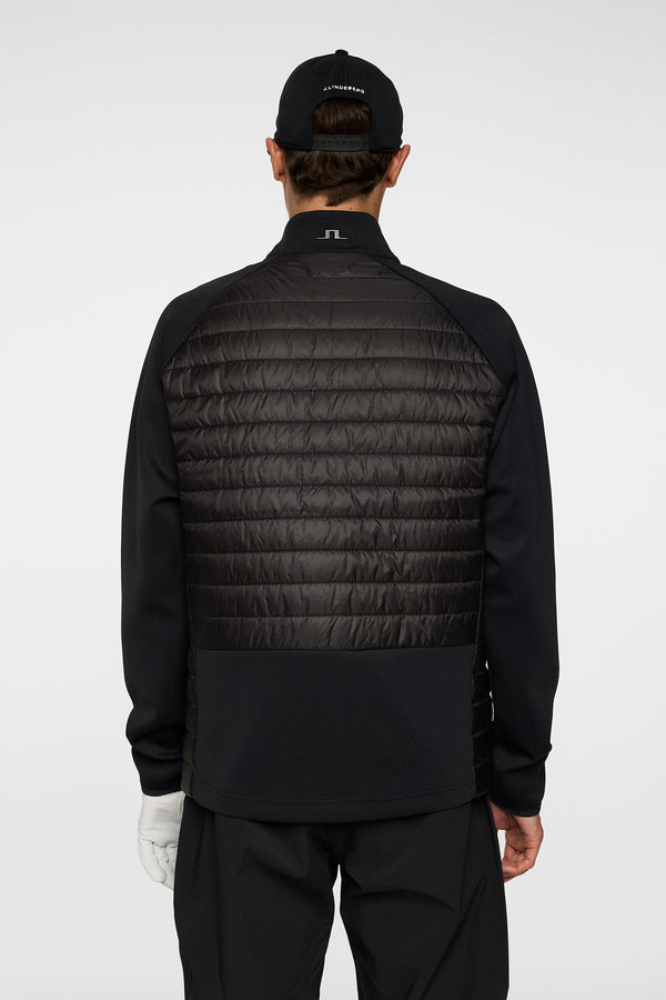 J.lindeberg Hayden Quilt Hybrid Jacket Black