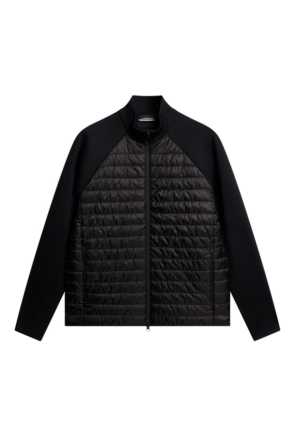 J.lindeberg Hayden Quilt Hybrid Jacket Black