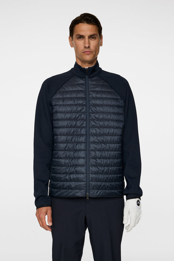 j.lindeberg Hayden Quilt Hybrid Jacket JL Navy