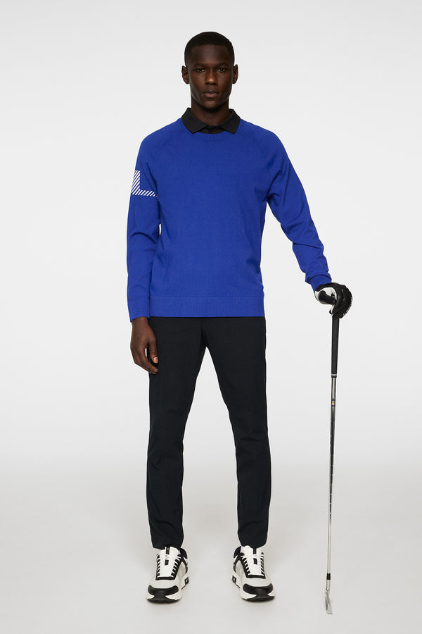 J.lindeberg Heath Knitted Sweater Clematis Blue