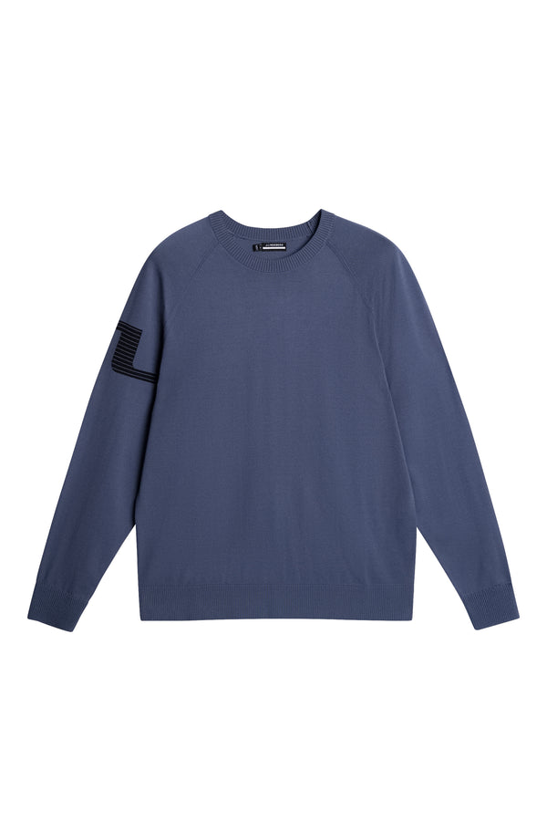 J.lindeberg Heath Knitted Sweater Vintage Indigo