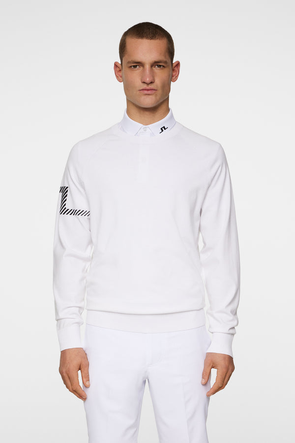 j.lindeberg Heath Knitted Sweater White
