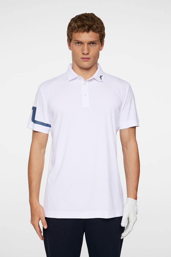 j.lindeberg Heath Polo White
