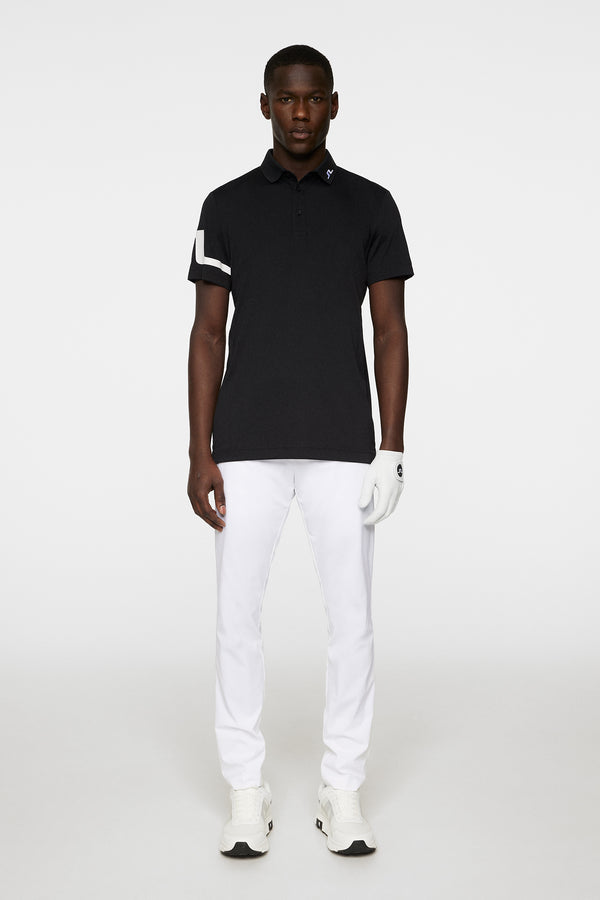 J.lindeberg Heath Regular Fit Golf Polo Black