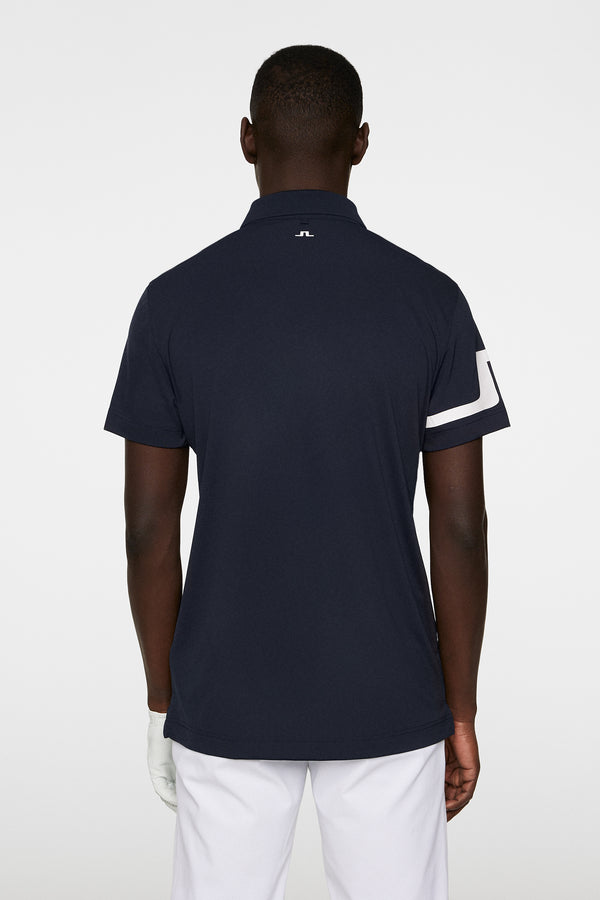 J.lindeberg Heath Regular Fit Golf Polo JL Navy