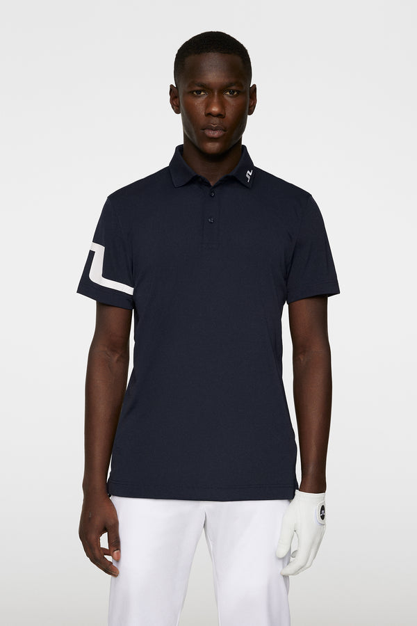 j.lindeberg Heath Regular Fit Golf Polo JL Navy