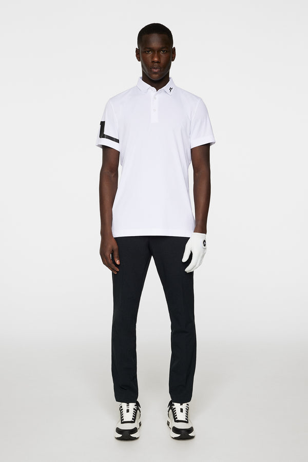 J.lindeberg Heath Regular Fit Golf Polo White