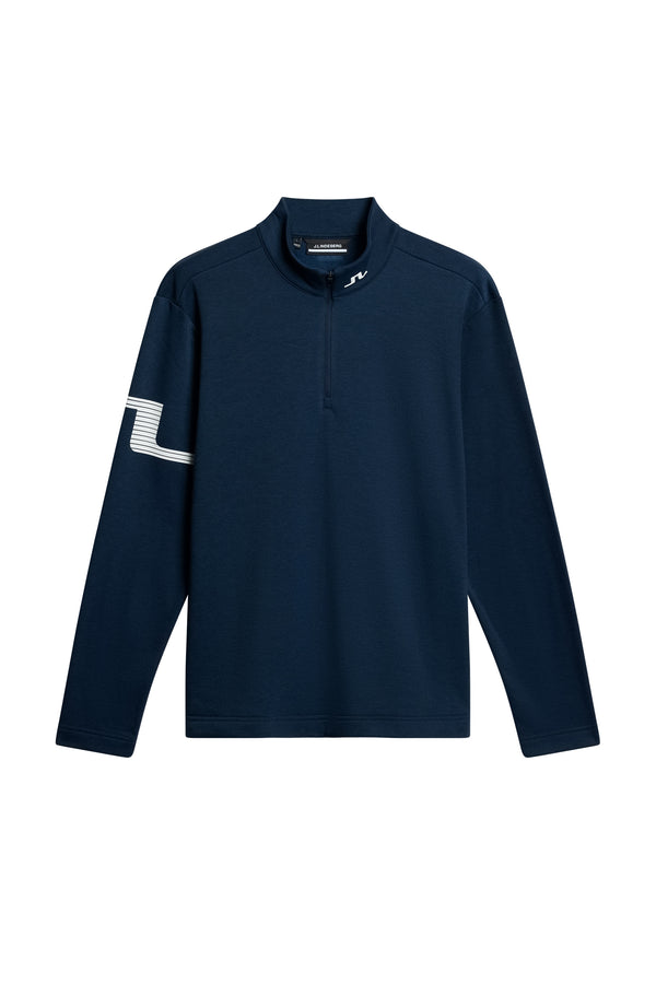 J.lindeberg Heath Strike Mid Layer Navy Melange